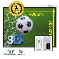 Elektrisch projectiescherm 200"