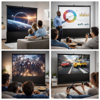 Vloerscherm 60" - 153 cm