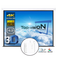 Elektrisch projectiescherm 150" - 380 cm (4:3)