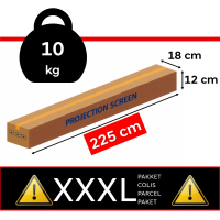 Statiefscherm 100" - 254 cm
