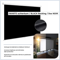 Manual screen 77" - 196 cm (16:9)