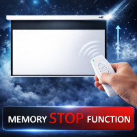 Elektrisch projectiescherm 150" - 380 cm (4:3)