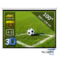 Manueel 100" - 254 cm (4:3) - economy