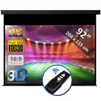 Elektrisch scherm 92" - 234 cm (16:9)