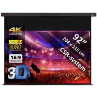 Manueel projectiescherm 92" - 234 cm (16:9)