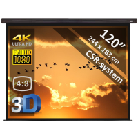 Manueel scherm 120" - 305 cm (4:3)