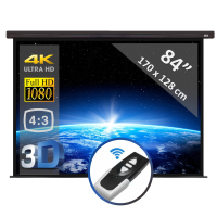 Elektrisch projectiescherm 84" - 213 cm (4:3)