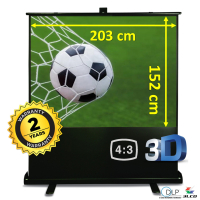 Vloerscherm 100" - 254 cm