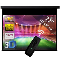 Electric screen 77" - 196 cm (16:9)
