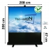 Floorscreen 100" - 254 cm