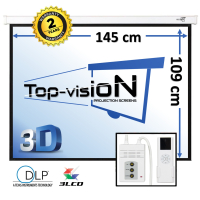 Elektrisch scherm 72" - 183 cm (4:3)