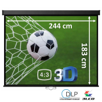 Manual screen 120" - 305 cm (4:3)