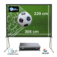 Vouwscherm 150" - 380 cm (4:3)