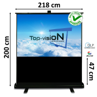 Vloerscherm 100" - 254 cm