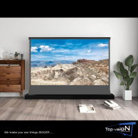 Elektrisch vloerscherm 100" - 254 cm