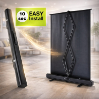 Vloerscherm 92" - 234 cm