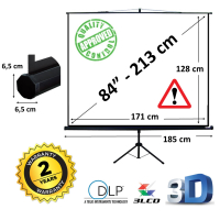 Statiefscherm 84" - 213 cm