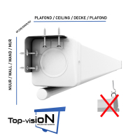 Manual screen 120" - 305 cm (4:3)