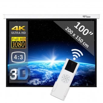 Electric screen 100" - 254cm (4:3)