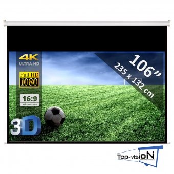 Manual screen 106" - 270 cm (16:9) - economy 