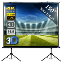 Tripod screen 150" - 380 cm