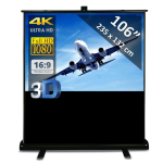 Vloerscherm 106" - 270 cm