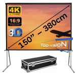 Vouwscherm 150" - 380 cm (16:9)