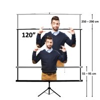 Statiefscherm 120" - 305 cm (4:3)