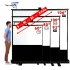 Floor screen 80" - 203 cm